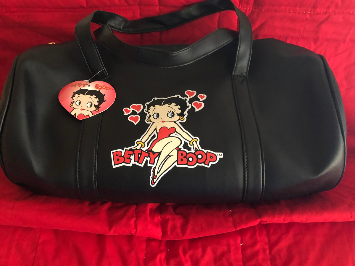 Betty Boop American Icon Handbag Purse Red Black 2011 by King Features VGC