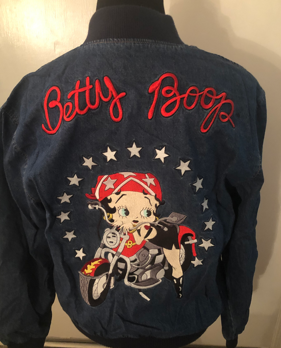 Betty Boop Denim Reversible Biker Betty Jacket – Goodies Galore