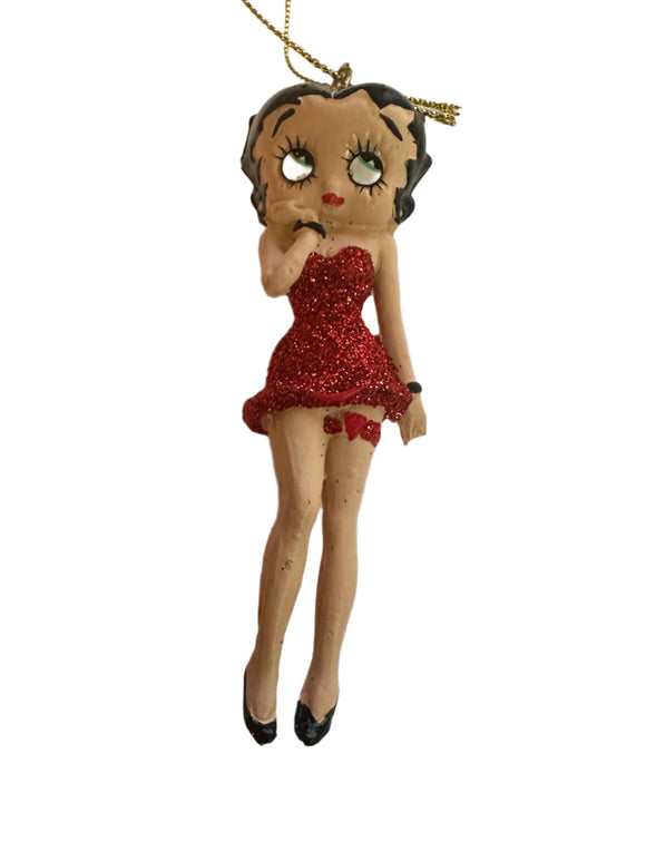 Betty Boop Red Gown Ornament