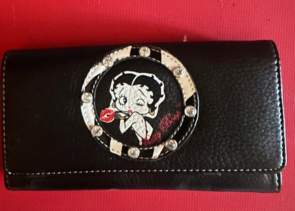 BETTY BOOP Black with Zebra Stripe                              Retired